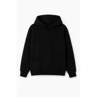 Худи черное базовое