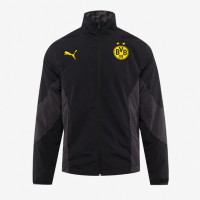 Боруссия Дортмунд ветровка двухсторонняя темно-серая 2025/26