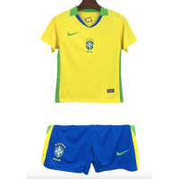 Сборная Бразилии форма детская домашняя 2025/26 ЧМ 2026