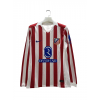 Атлетико Мадрид футболка домашняя с длинным рукавом 2025/26