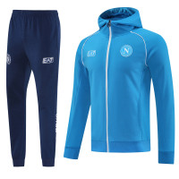 Наполи спортивный костюм с капюшоном голубой 2025/26