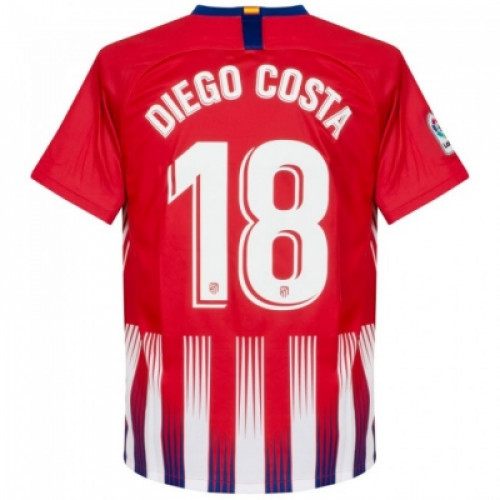 Домашняя футболка Диего Коста Атлетико Мадрид 2018-2019
