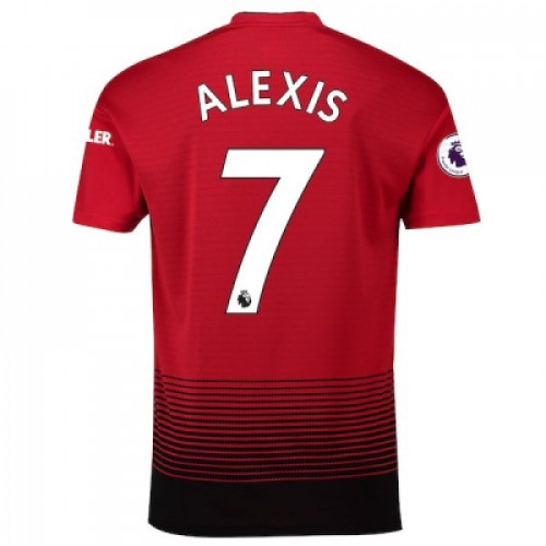 Футболка Манчестер Юнайтед домашняя сезон 2018/19 Алексис 7