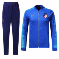Тренировочный костюм Атлетико Мадрид сине-голубой форма сезона 2018/19