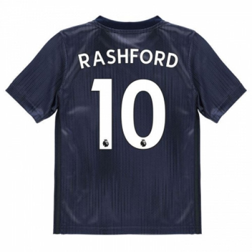 Детская футболка Манчестер Юнайтед резервная сезон 2018/19 Рашфорд 10