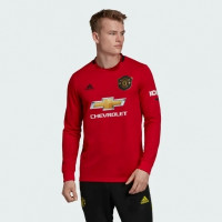 Манчестер Юнайтед футболка с длинным рукавом для домашних игр 2019-2020
