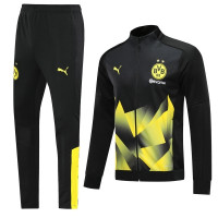 Спортивный костюм Боруссия Дортмунд c черно-желтой геометрией форма сезона 2019-2020