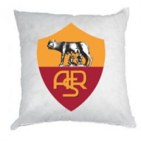 Подушка с эмблемой Рома