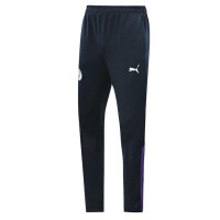 Манчестер Сити спортивные штаны синие с фиолетовым сезон 2019-2020