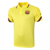 Поло Барселона желтое 2019-2020