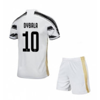 Детская форма Ювентус домашняя номер 10 Дибала сезон 2020-2021 (футболка + шорты)