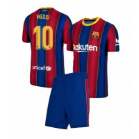 Детская домашняя форма Барселона (Barcelona) сезон 2020-2021 Месси 10