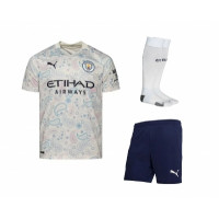 Манчестер Сити детская резервная форма 2020-2021 (футболка + шорты + гетры)