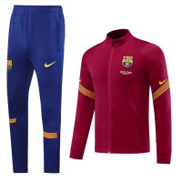 Барселона спортивный костюм бордовые 2020-2021