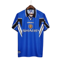 Манчестер Юнайтед ретро футболка гостевая сезона 1996-98