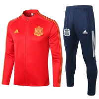 Спортивный костюм сборной Испании красно-синий 2020/2021