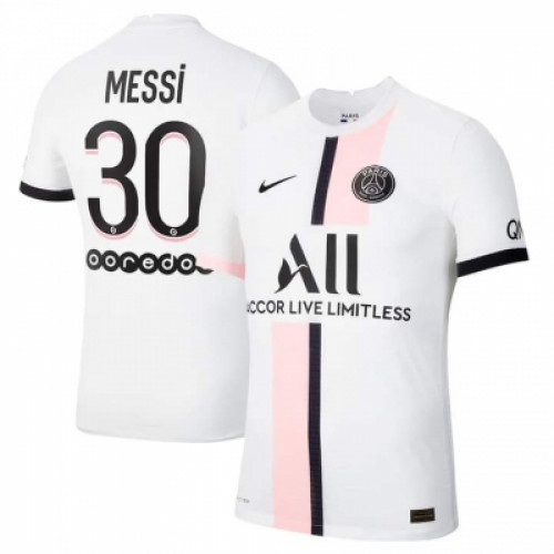 ПСЖ гостевая футболка 2021-2022 Месси (Messi) 30