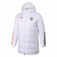 Манчестер Юнайтед утепленная куртка 2021-2022 белая