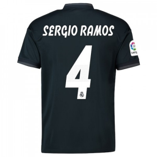 Футболка Реала гостевая 2018/19 Серхио Рамос 4