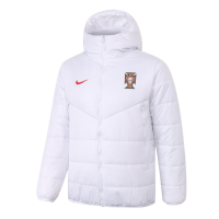 Сборная Португалии утепленная куртка 2020-2021 белая