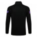 Барселона спортивный костюм черный с фиолетовым 2021-2022