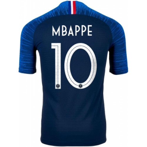 Сборная Франции детская футболка домашняя ЧМ2018 Мбаппе 10
