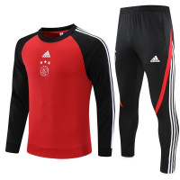 Аякс тренировочный костюм красно-черный 2021-2022