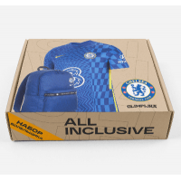 Набор болельщика Челси ALL Inclusive (футболка+рюкзак+кепка+шарф)