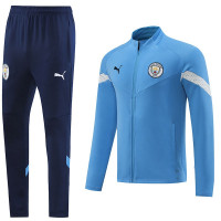 Манчестер Сити спортивный костюм 2022-2023 голубой