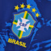 Сборная Бразилии предматчевая футболка 2022-2023 синяя
