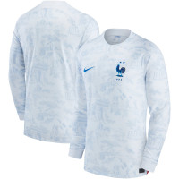 Сборная Франции гостевая футболка 2022-2023 с длинным рукавом