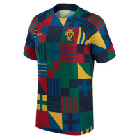 Сборная Португалии предматчевая футболка 2022-2023