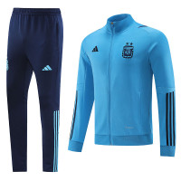 Сборная Аргентины детский спортивный костюм 2022-2023 голубой
