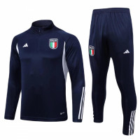 Сборная Италии тренировочный костюм 2023-2024 тёмно-синий