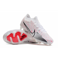 Бутсы Nike Air Zoom Mercurial Superfly IX Elite бело-розовые