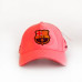 Барселона кепка розовая с тиснением
