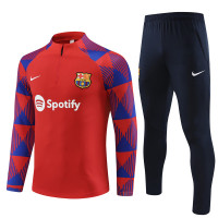 Барселона тренировочный костюм 2023-2024 красно-синий