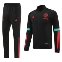 Манчестер Юнайтед спортивный костюм 2023-2024 чёрный