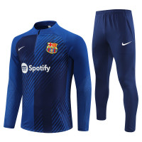 Барселона тренировочный костюм 2023/24 синий