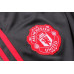Тренировочный костюм Манчестер Юнайтед красный с черным сезон 2018-19