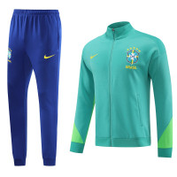 Сборная Бразилии спортивный костюм 2023/24 бирюзовый