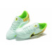 Сороконожки Nike Tiempo Legend 9TF бирюзовые с салатовым